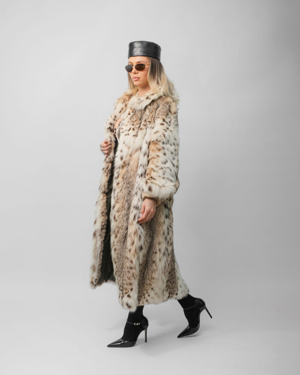 Long lynx coat