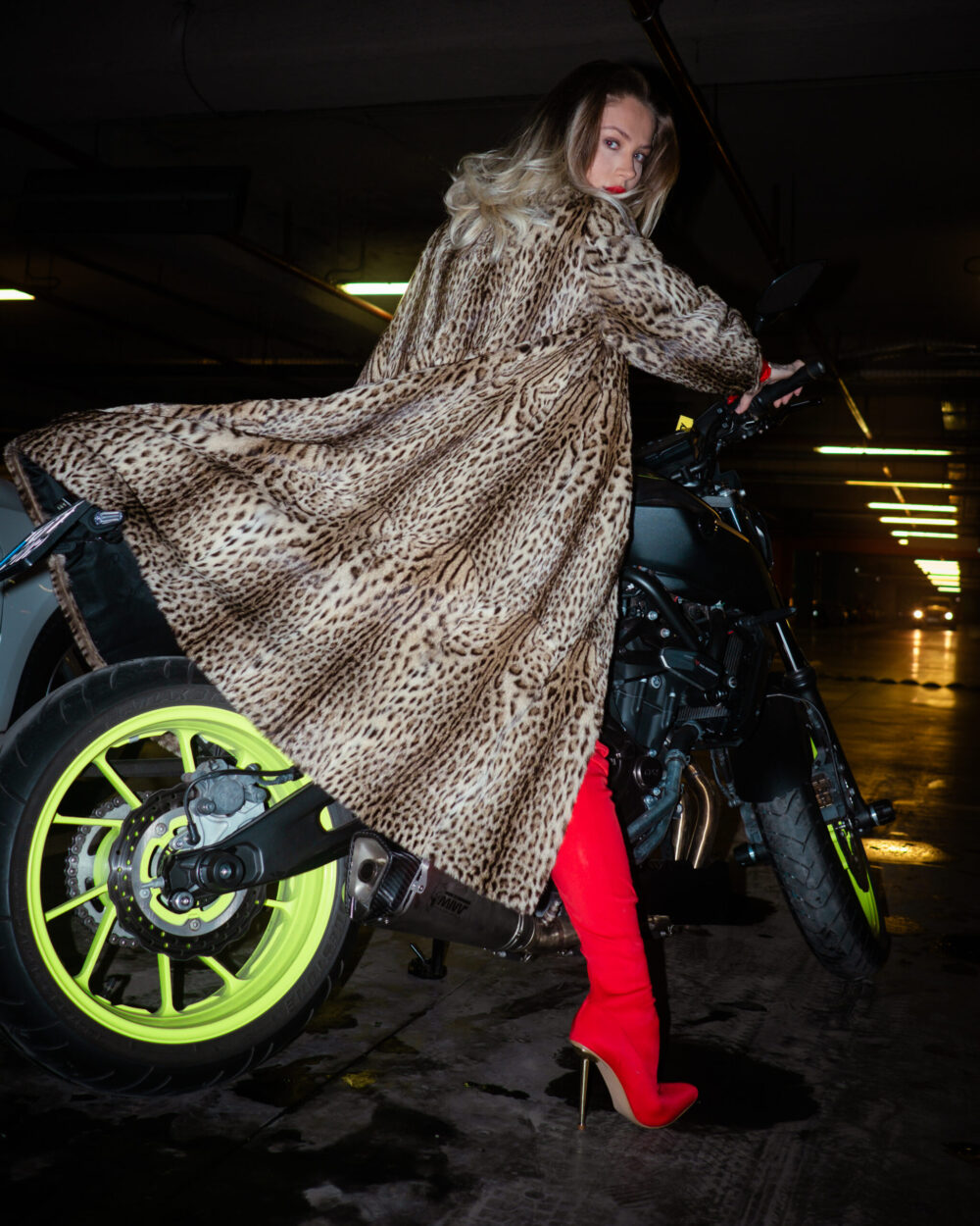 Ocelot long coat